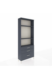 Arges Dolap 3 Raflı 3 Çekmeceli 88x30x221 - S30M060V5A