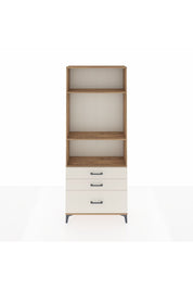 Arges Dolap 3 Raflı 3 Çekmeceli 88x30x221 - S30M060V7A