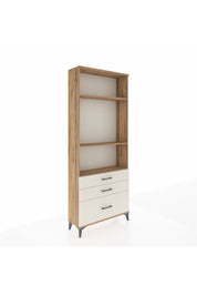 Arges Dolap 3 Raflı 3 Çekmeceli 88x30x221 - S30M060V7A