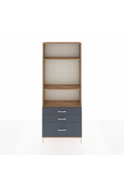 Arges Dolap 3 Raflı 3 Çekmeceli 88x30x221 - S30M060V8A