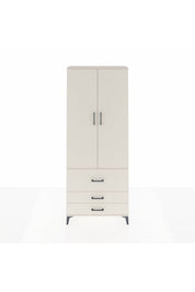 Arges Dolap 2 Raflı 3 Çekmeceli Tek Askılı 88x30x221 - S30M061V1A