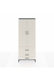 Arges Dolap 2 Raflı 3 Çekmeceli Tek Askılı 88x30x221 - S30M061V4A