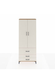 Arges Dolap 2 Raflı 3 Çekmeceli Tek Askılı 88x30x221 - S30M061V7A