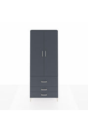 Arges Dolap 3 Raflı 3 Çekmeceli 2 Kapaklı 88x30x221 - S30M062V5A