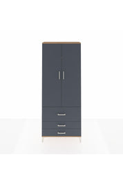 Arges Dolap 3 Raflı 3 Çekmeceli 2 Kapaklı 88x30x221 - S30M062V8A