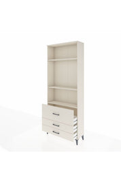 Arges Dolap 3 Raflı 3 Çekmeceli 88x30x221 - S30M063V1A