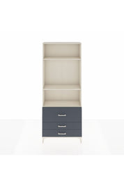 Arges Dolap 3 Raflı 3 Çekmeceli 88x30x221 - S30M063V2A