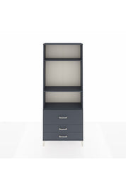 Arges Dolap 3 Raflı 3 Çekmeceli 88x30x221 - S30M063V5A