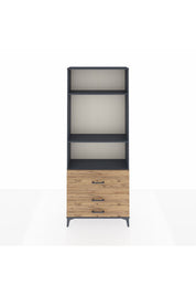 Arges Dolap 3 Raflı 3 Çekmeceli 88x30x221 - S30M063V6A