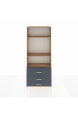 Arges Dolap 3 Raflı 3 Çekmeceli 88x30x221