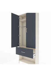 Arges Dolap 2 Raflı Tek Çekmeceli Tek Askılı 88x30x221 - S30M064V2A