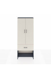Arges Dolap 3 Raflı Tek Çekmeceli 2 Kapaklı 88x30x221 - S30M065V4A
