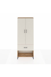 Arges Dolap 3 Raflı Tek Çekmeceli 2 Kapaklı 88x30x221 - S30M065V7A