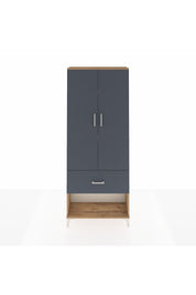 Arges Dolap 3 Raflı Tek Çekmeceli 2 Kapaklı 88x30x221 - S30M065V8A