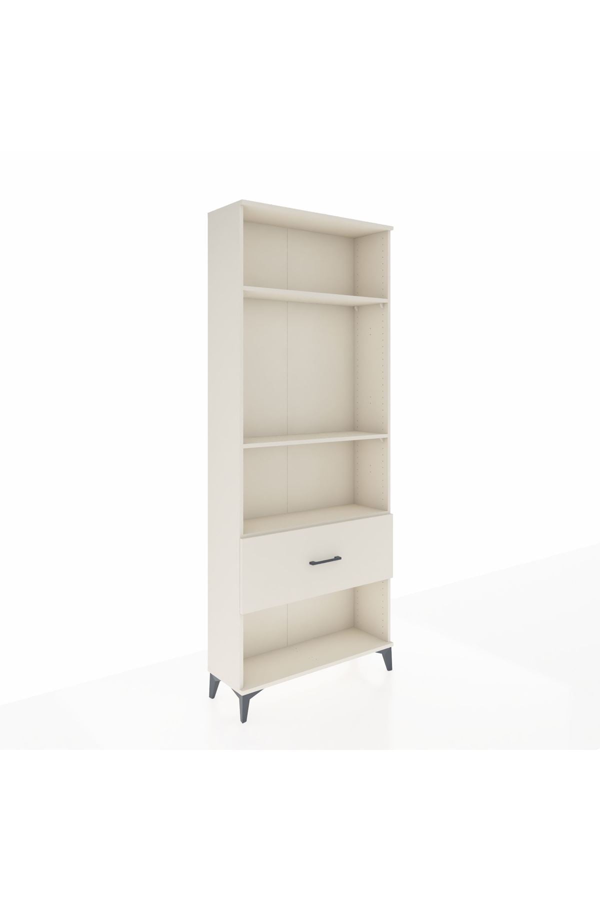 Arges Dolap 3 Raflı Tek Çekmeceli 88x30x221 - S30M066V1A