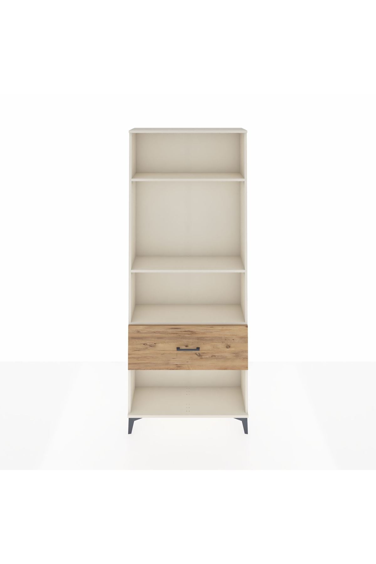 Arges Dolap 3 Raflı Tek Çekmeceli 88x30x221 - S30M066V3A