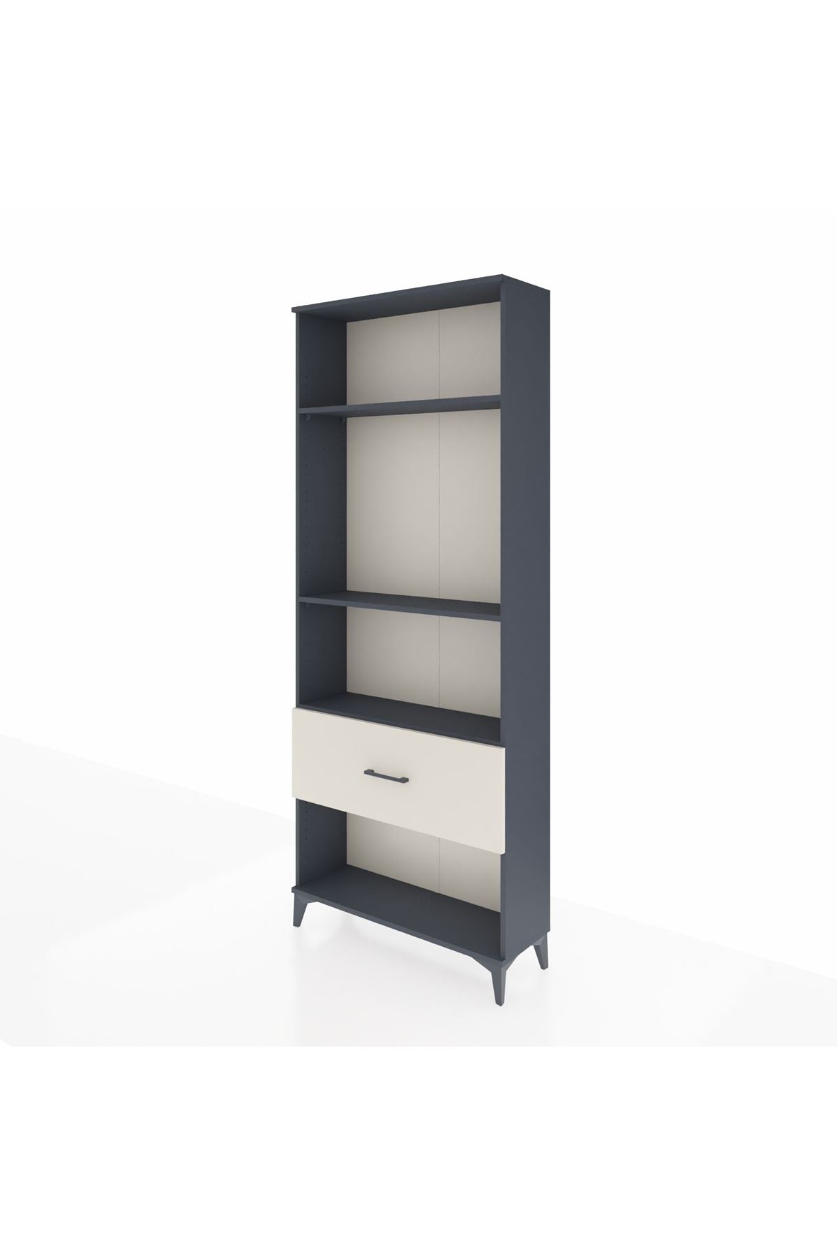 Arges Dolap 3 Raflı Tek Çekmeceli 88x30x221 - S30M066V4A