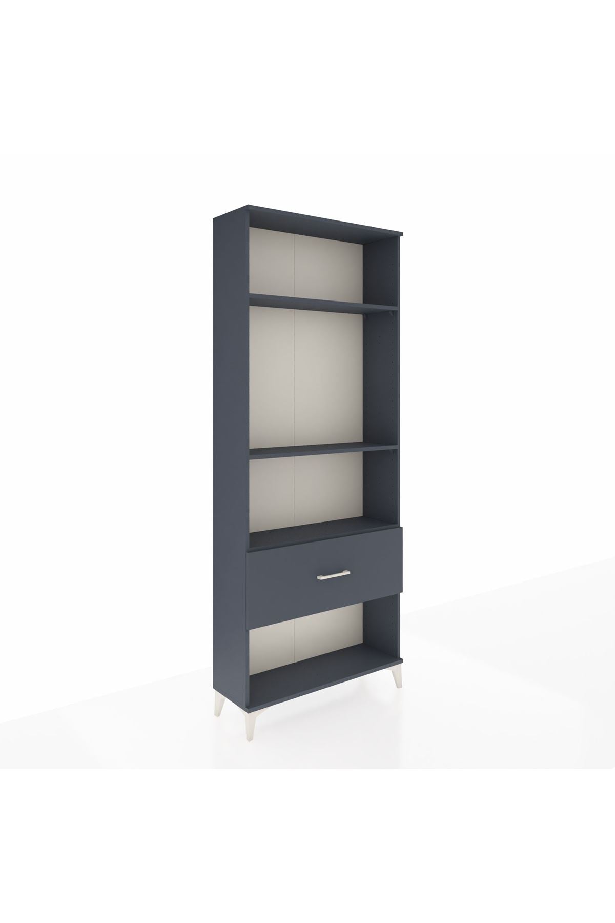 Arges Dolap 3 Raflı Tek Çekmeceli 88x30x221 - S30M066V5A