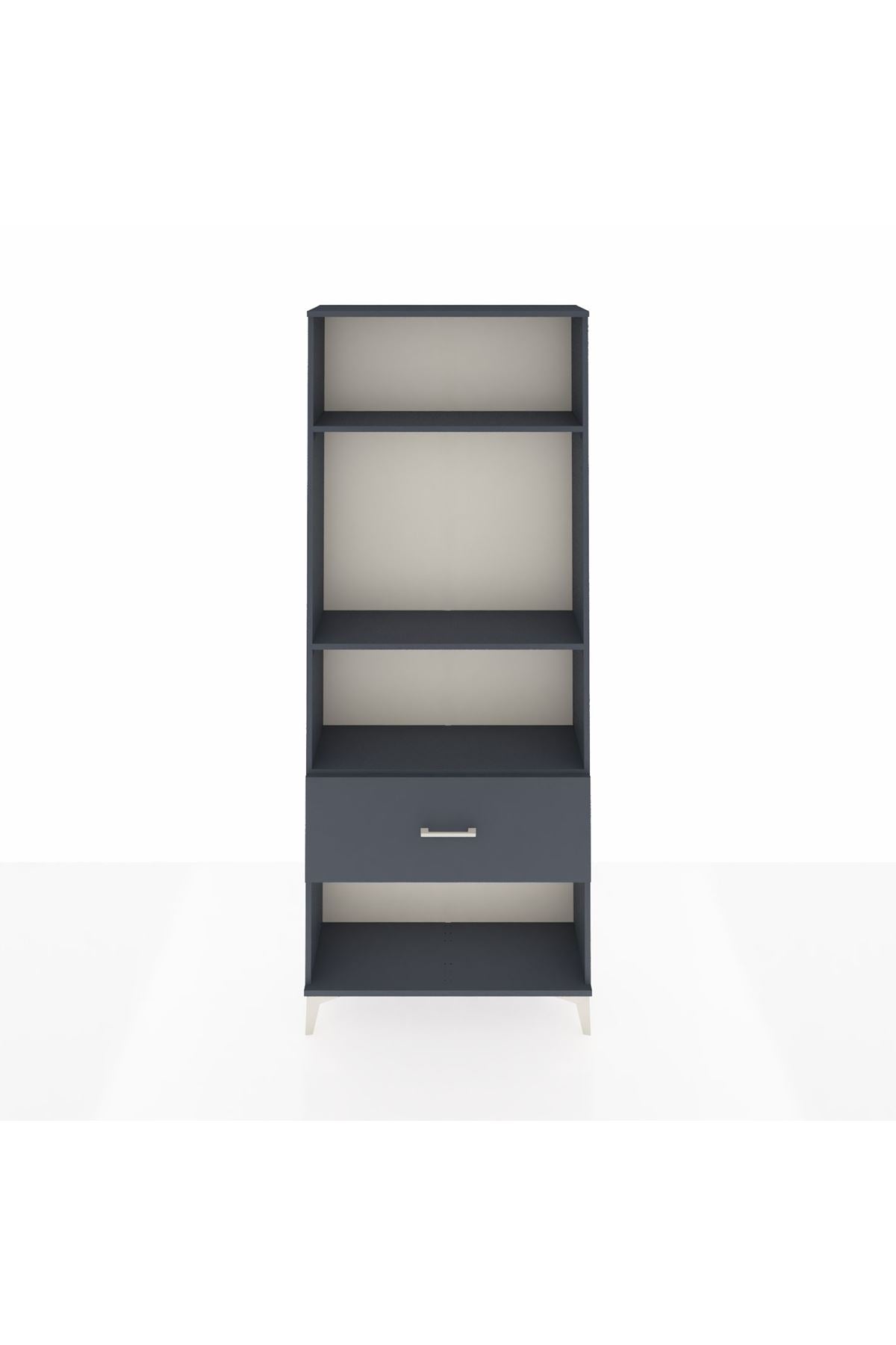 Arges Dolap 3 Raflı Tek Çekmeceli 88x30x221 - S30M066V5A