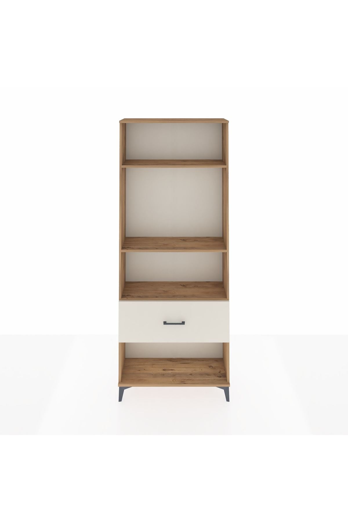 Arges Dolap 3 Raflı Tek Çekmeceli 88x30x221 - S30M066V7A