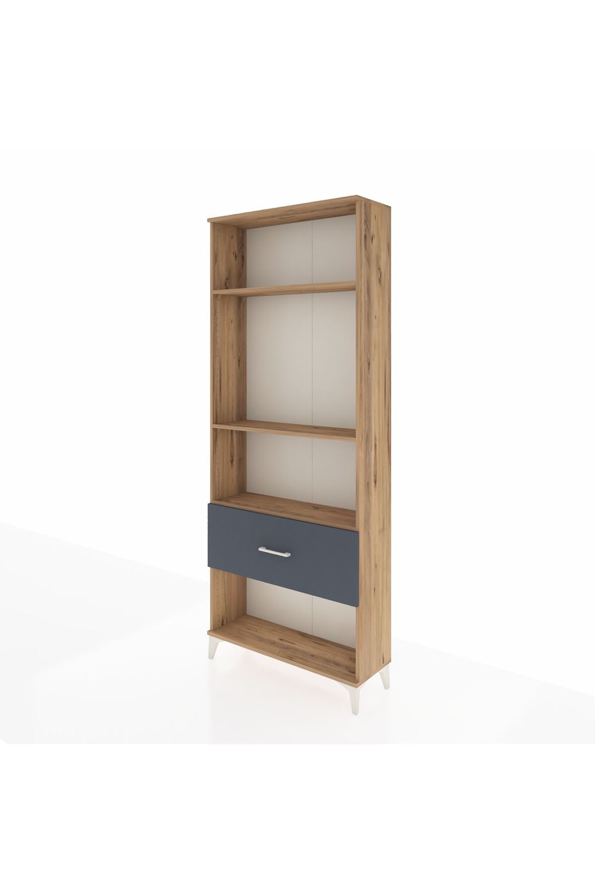 Arges Dolap 3 Raflı Tek Çekmeceli 88x30x221 - S30M066V8A