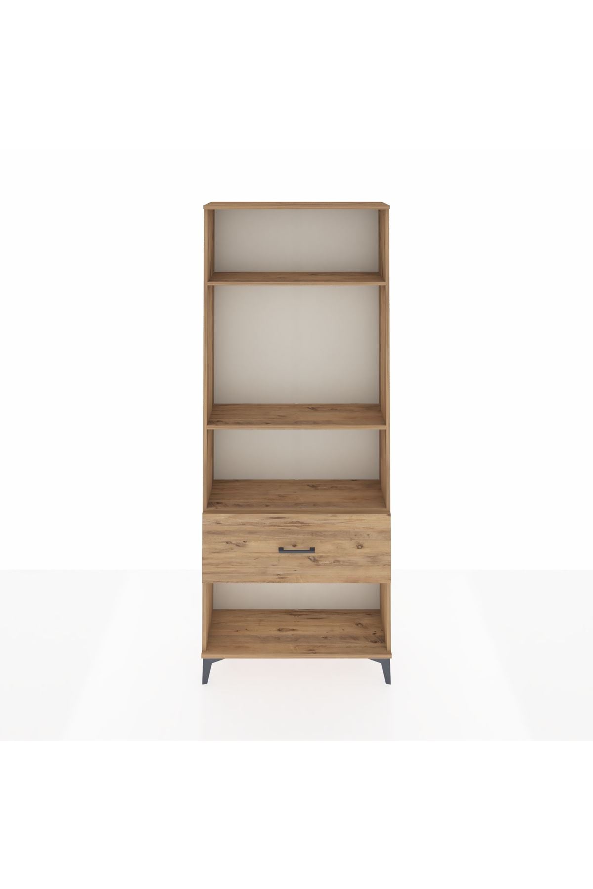 Arges Dolap 3 Raflı Tek Çekmeceli 88x30x221 - S30M066V9A