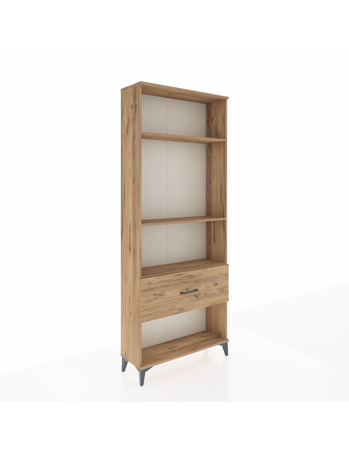 Arges Dolap 3 Raflı Tek Çekmeceli 88x30x221 - S30M066V9A