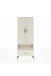Arges Dolap 3 Raflı Tek Çekmeceli Tek Askılı 88x30x221 - S30M067V1A