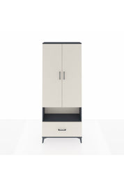 Arges Dolap 3 Raflı Tek Çekmeceli Tek Askılı 88x30x221 - S30M067V4A