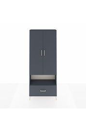 Arges Dolap 3 Raflı Tek Çekmeceli Tek Askılı 88x30x221 - S30M067V5A