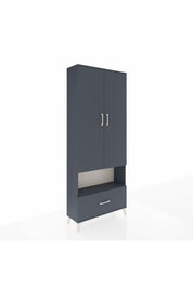 Arges Dolap 3 Raflı Tek Çekmeceli Tek Askılı 88x30x221 - S30M067V5A
