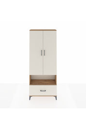 Arges Dolap 3 Raflı Tek Çekmeceli Tek Askılı 88x30x221 - S30M067V7A