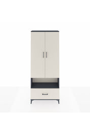 Arges Dolap 4 Raflı Tek Çekmeceli 2 Kapaklı 88x30x221 - S30M068V4A