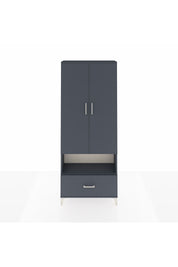 Arges Dolap 4 Raflı Tek Çekmeceli 2 Kapaklı 88x30x221 - S30M068V5A