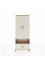 Arges Dolap 4 Raflı Tek Çekmeceli 2 Kapaklı 88x30x221 - S30M068V7A