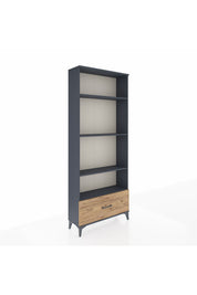 Arges Dolap 4 Raflı Tek Çekmeceli 88x30x221 - S30M069V6A