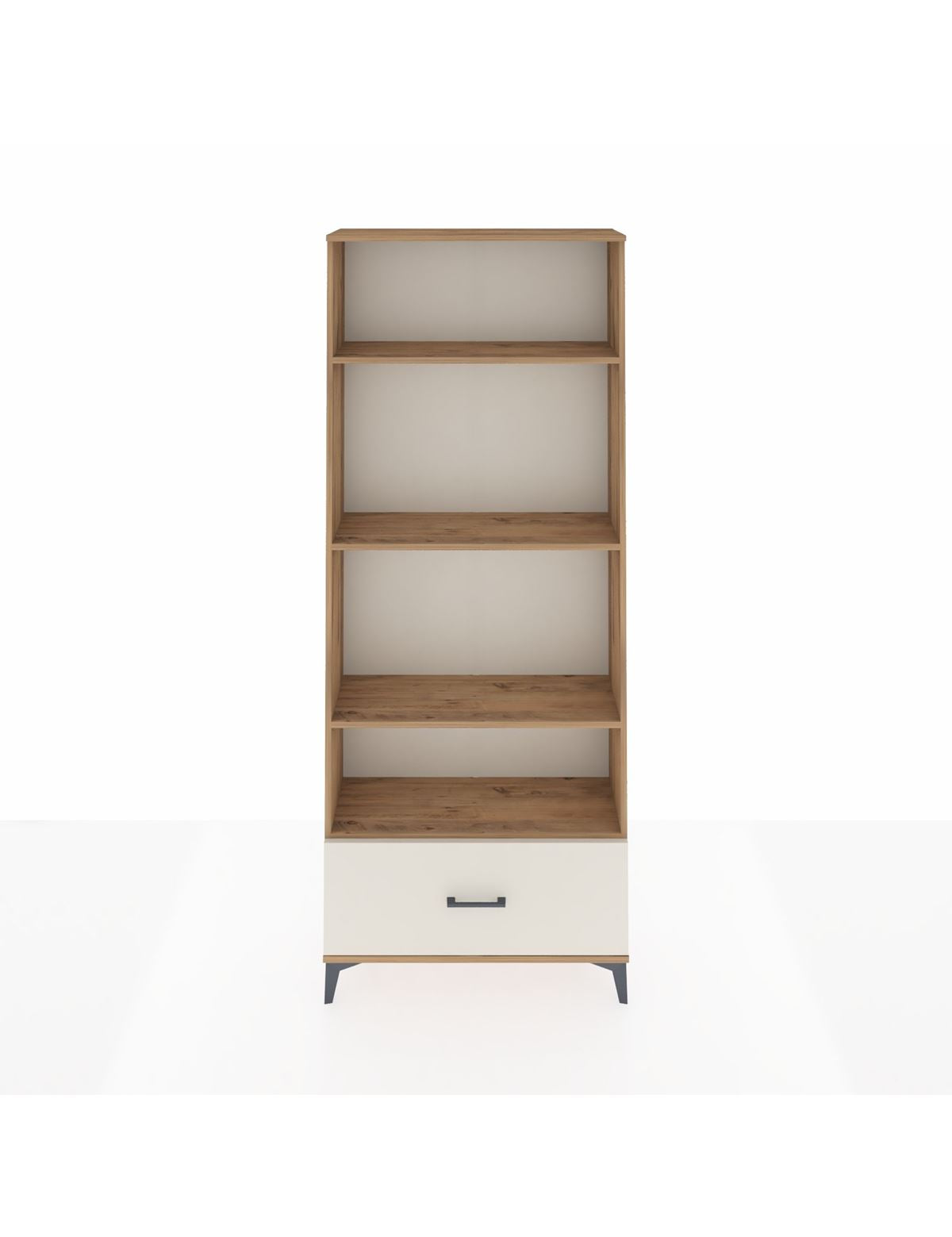 Arges Dolap 4 Raflı Tek Çekmeceli 88x30x221 - S30M069V7A