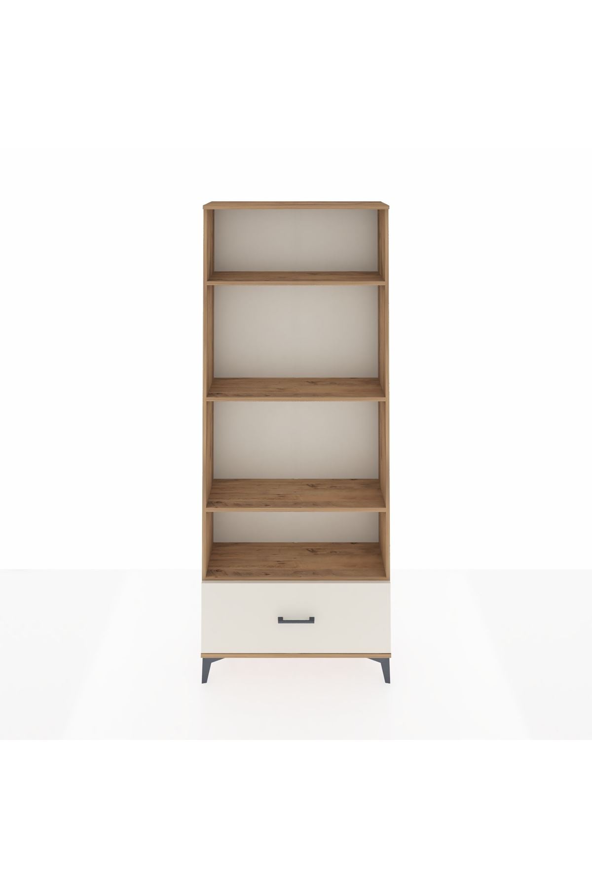 Arges Dolap 4 Raflı Tek Çekmeceli 88x30x221 - S30M069V7A