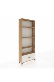 Arges Dolap 4 Raflı Tek Çekmeceli 88x30x221 - S30M069V7A