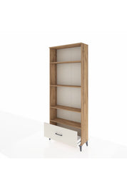 Arges Dolap 4 Raflı Tek Çekmeceli 88x30x221 - S30M069V7A