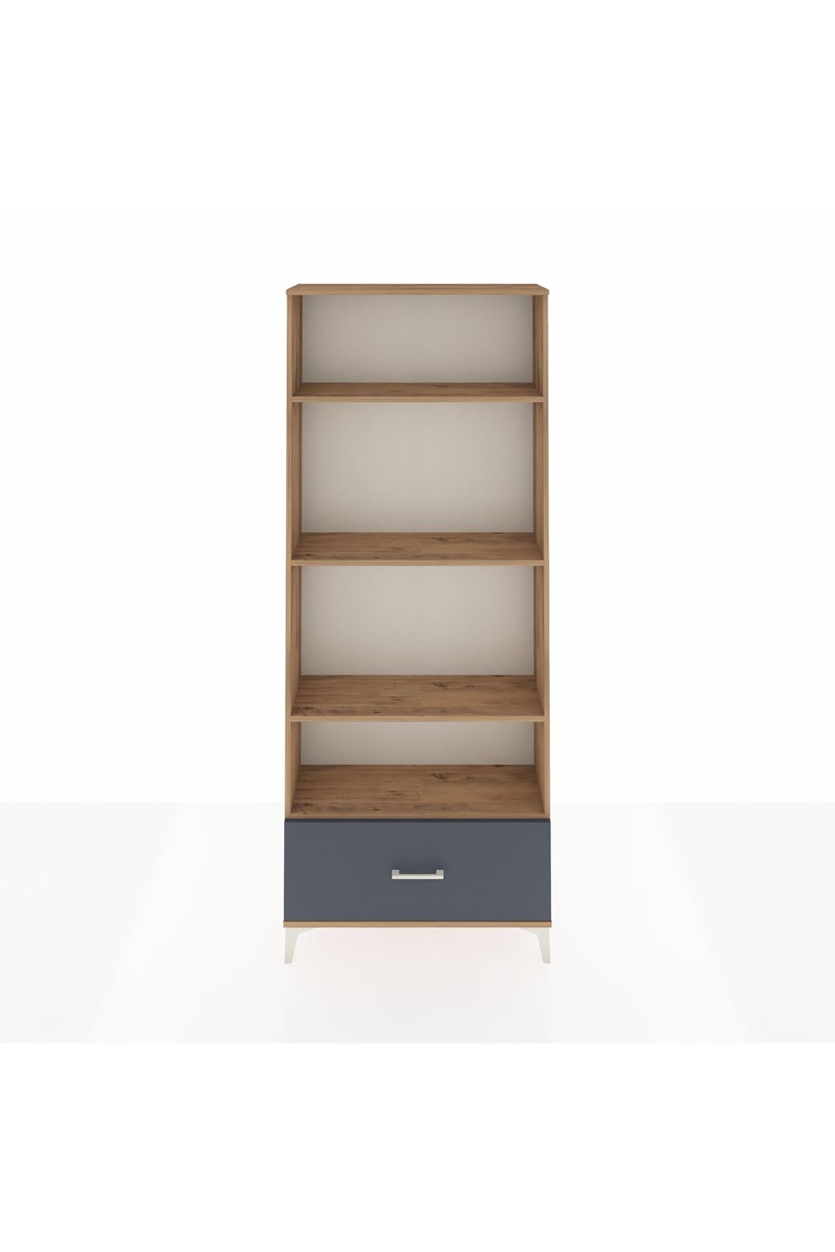 Arges Dolap 4 Raflı Tek Çekmeceli 88x30x221 - S30M069V8A