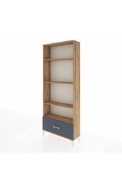 Arges Dolap 4 Raflı Tek Çekmeceli 88x30x221 - S30M069V8A
