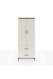 Arges Dolap 2 Raflı 2 Çekmeceli Tek Askılı 88x30x221 - S30M070V4A
