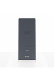 Arges Dolap 2 Raflı 2 Çekmeceli Tek Askılı 88x30x221 - S30M070V5A