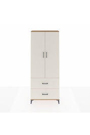 Arges Dolap 2 Raflı 2 Çekmeceli Tek Askılı 88x30x221 - S30M070V7A