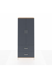 Arges Dolap 2 Raflı 2 Çekmeceli Tek Askılı 88x30x221 - S30M070V8A