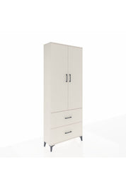 Arges Dolap 3 Raflı 2 Çekmeceli 2 Kapaklı 88x30x221 - S30M071V1A
