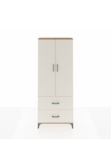 Arges Dolap 3 Raflı 2 Çekmeceli 2 Kapaklı 88x30x221