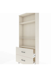 Arges Dolap 3 Raflı 2 Çekmeceli 88x30x221 - S30M072V1A