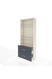 Arges Dolap 3 Raflı 2 Çekmeceli 88x30x221 - S30M072V2A